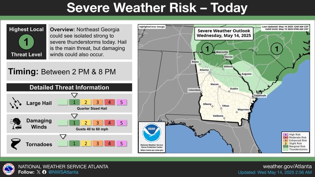 Wednesday Morning Weather Report